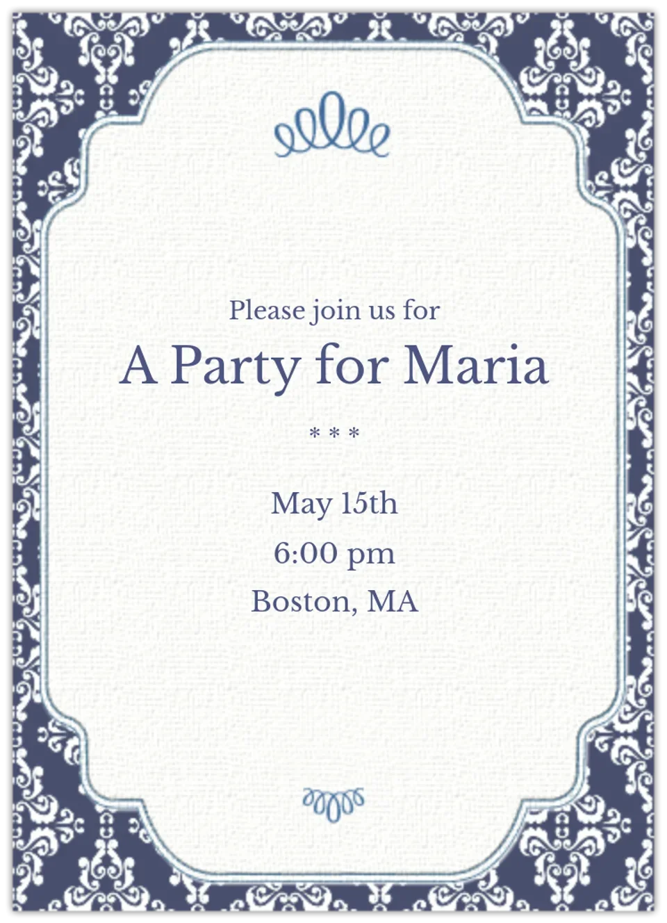 Formal Border card image