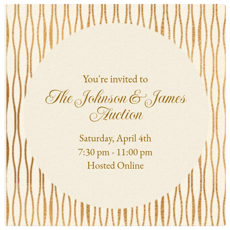 Gold Waves card image