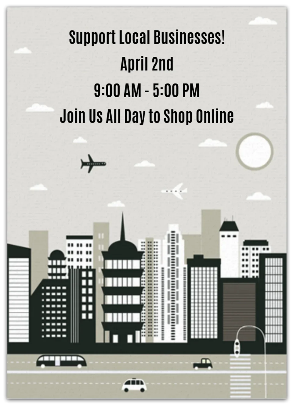 City Silhouette card image