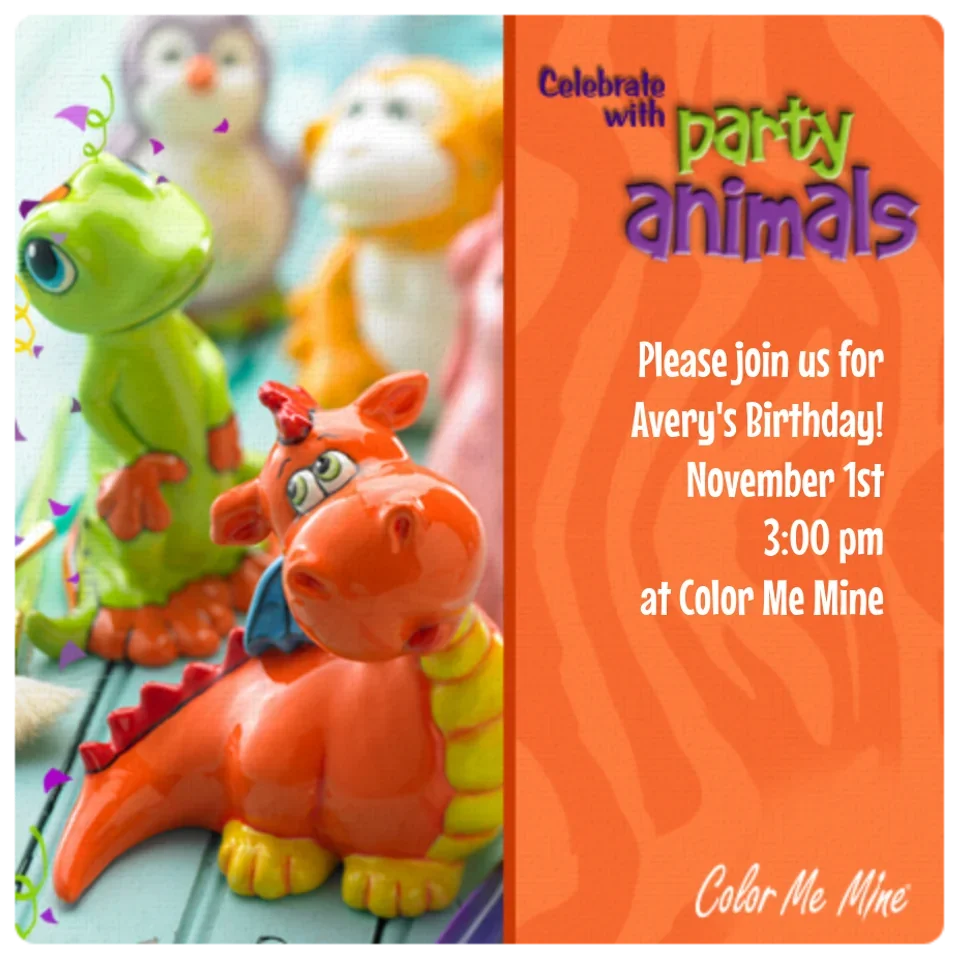 Color Me Mine | Party Animal card image