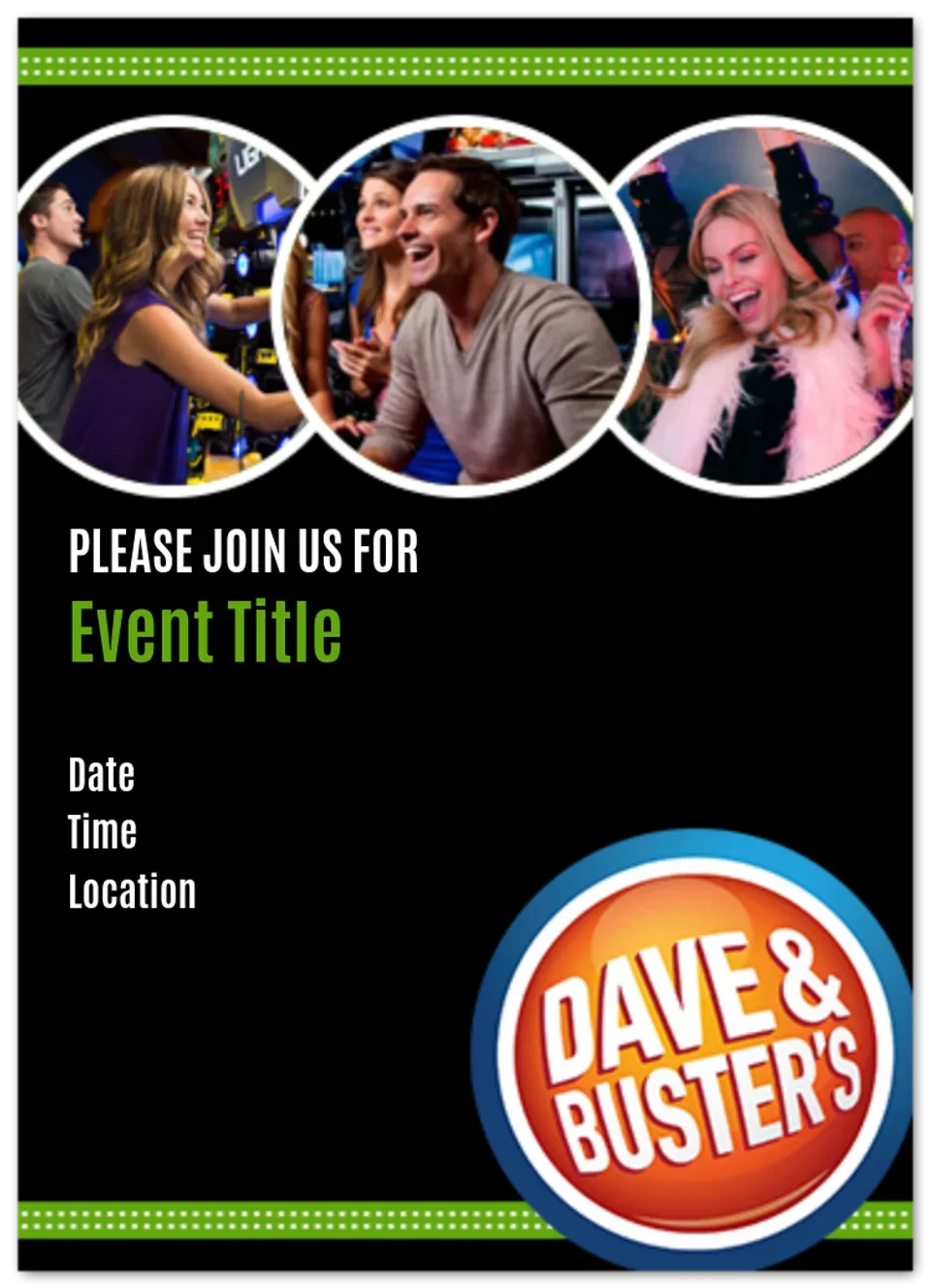 Dave & Buster's | Classic Adult card image