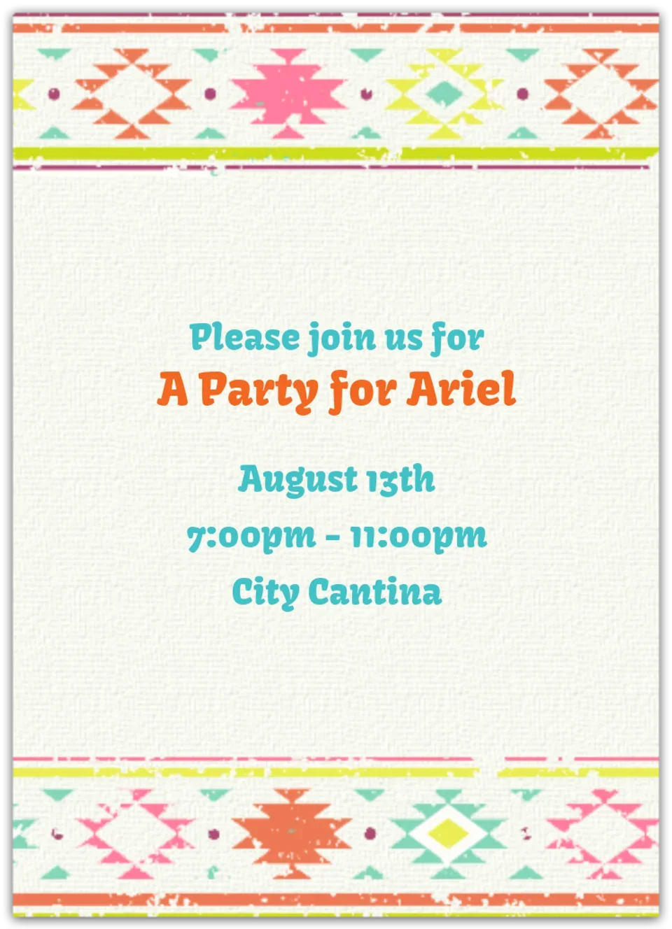 Mexican Pattern card image