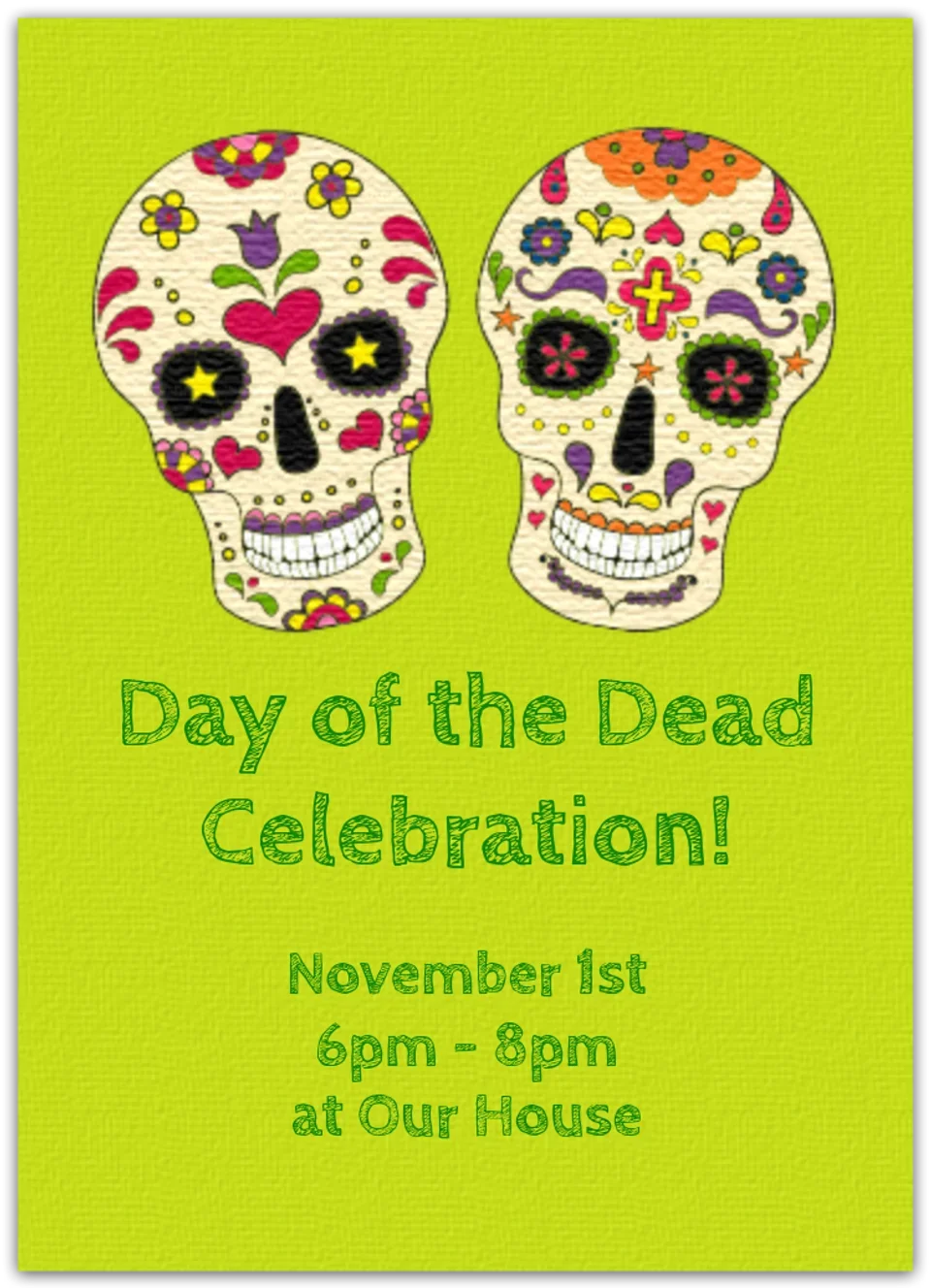 Sugar Skull card image