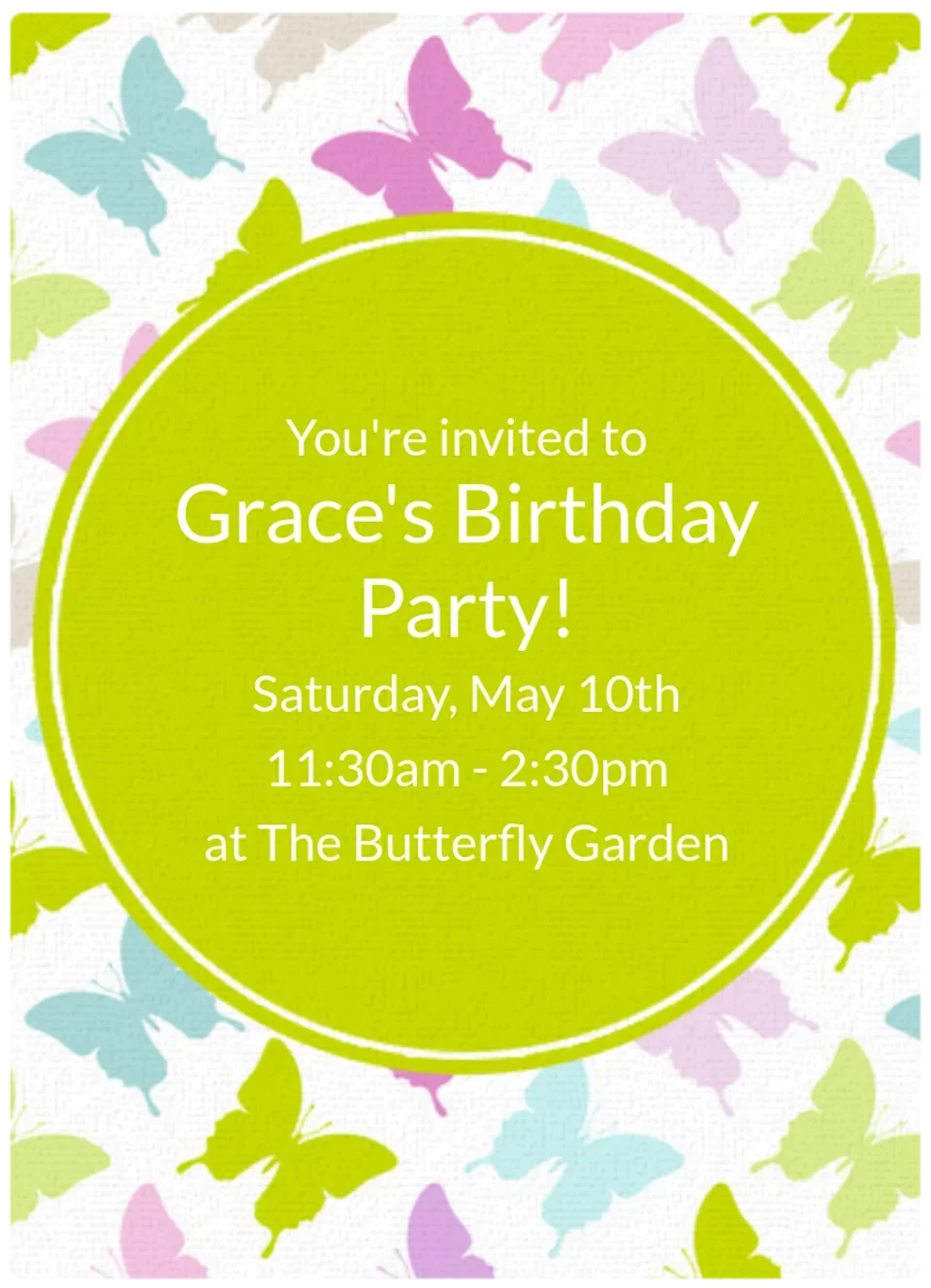 Butterfly Pattern card image