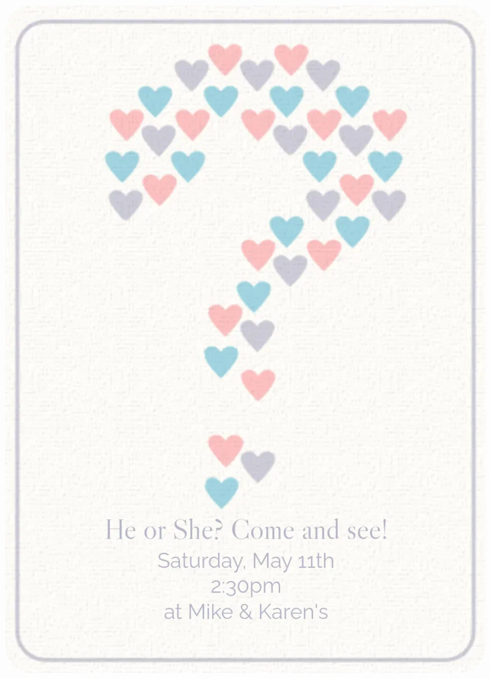 Question Mark card image