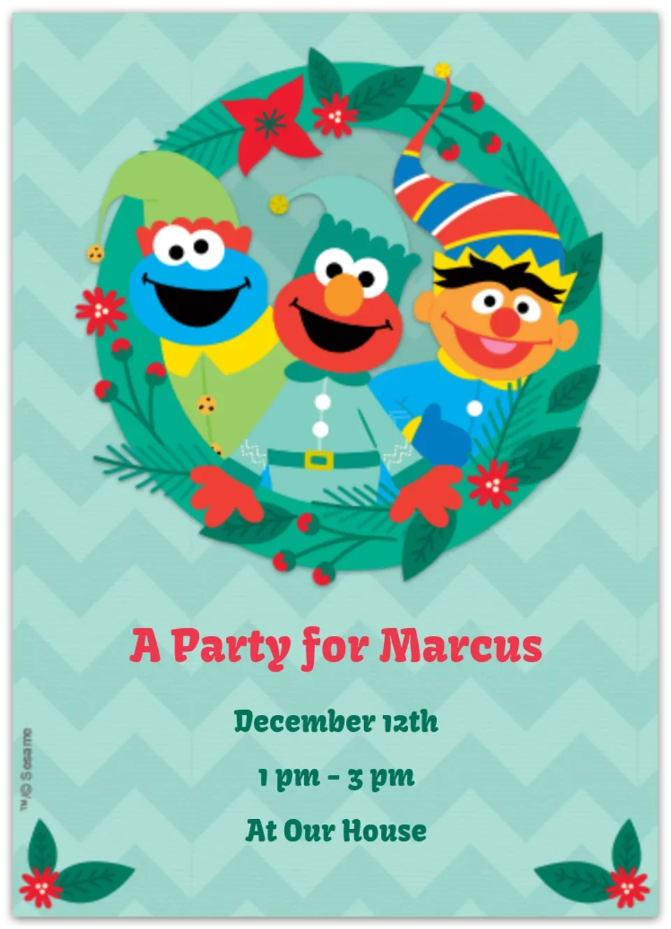 Sesame Street Elves card image