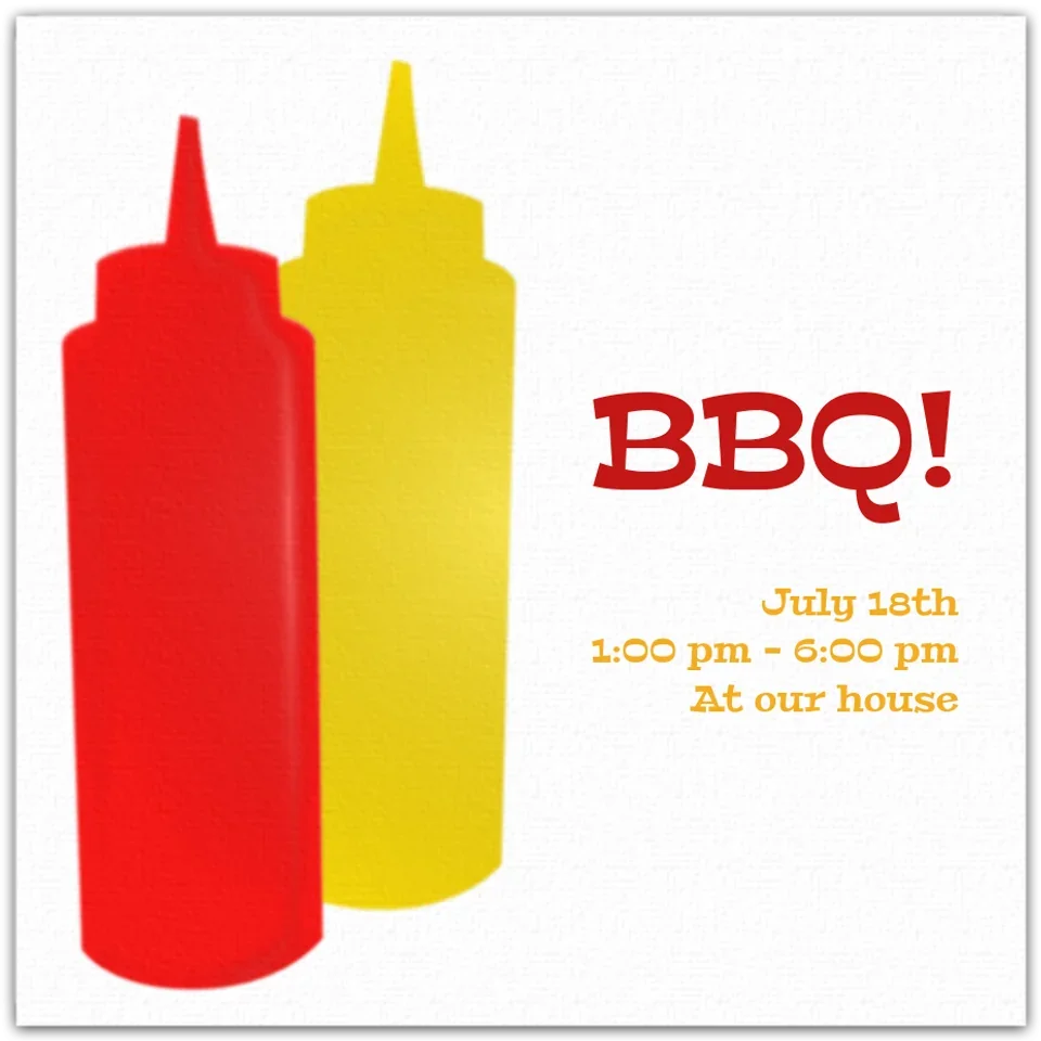 Ketchup & Mustard card image