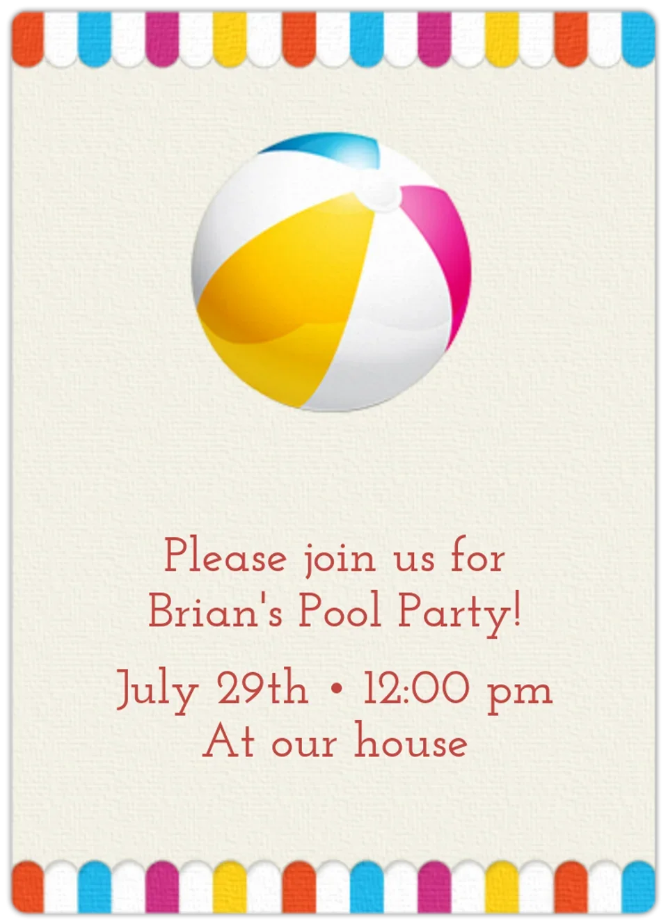 Beach Ball card image