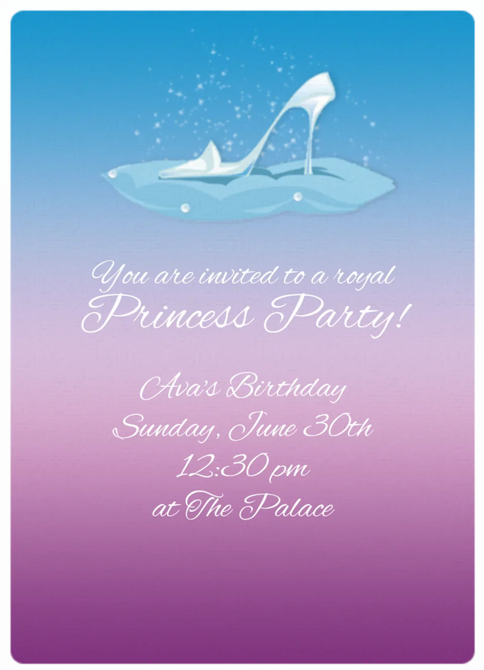 Princess Shoe card image