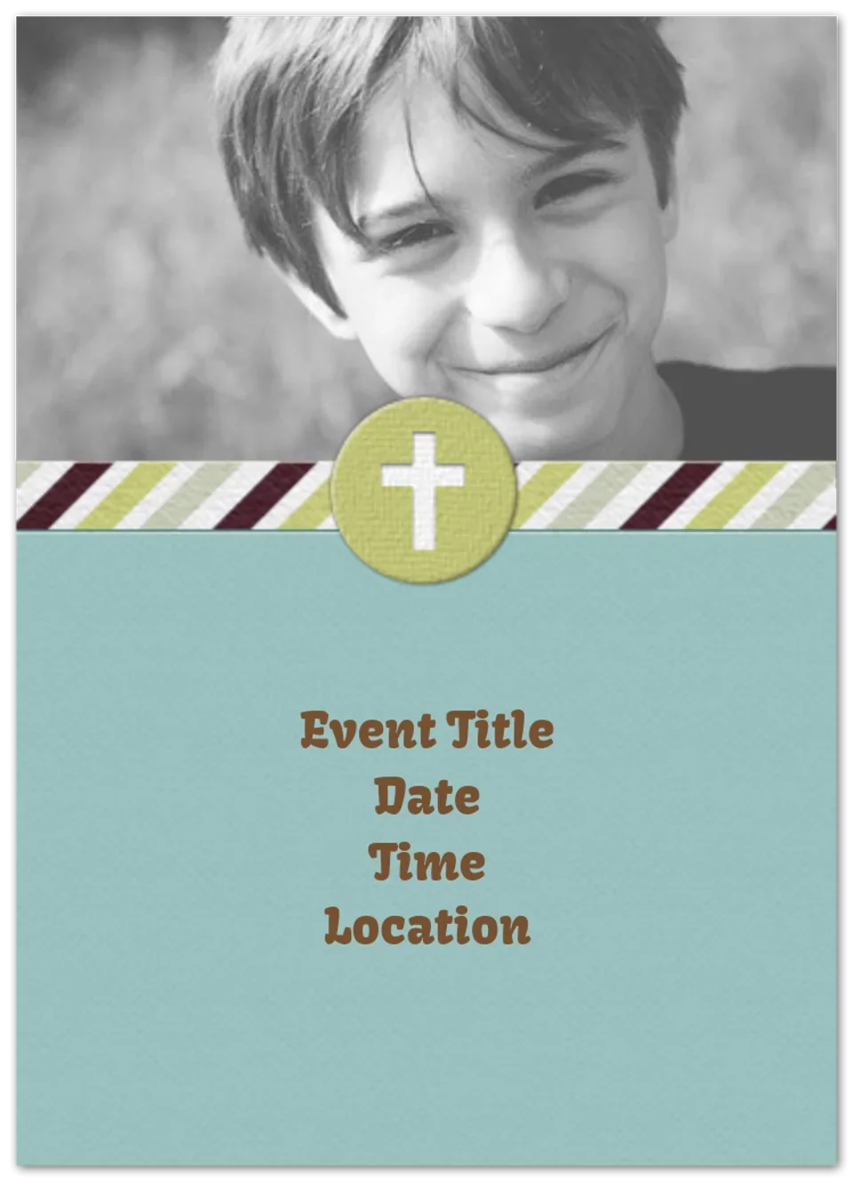 Confirmation Photo card image