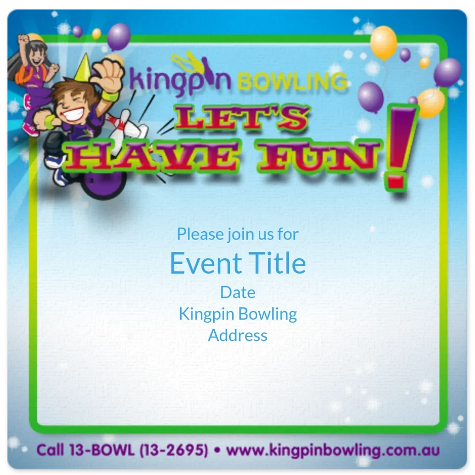 Kingpin Birthday Balloons card image