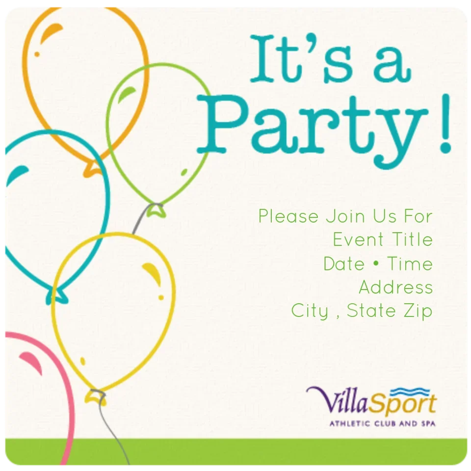 VillaSport | Balloons card image