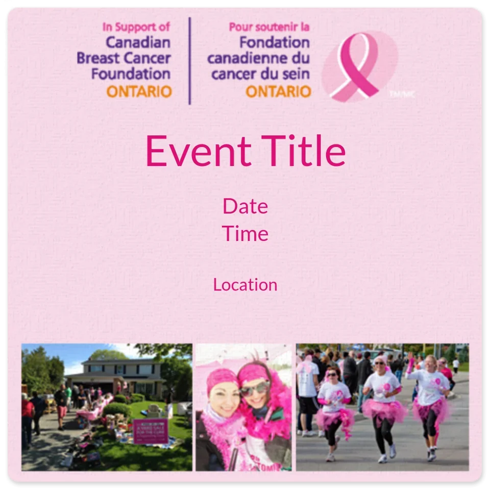Canadian Breast Cancer Foundation card image