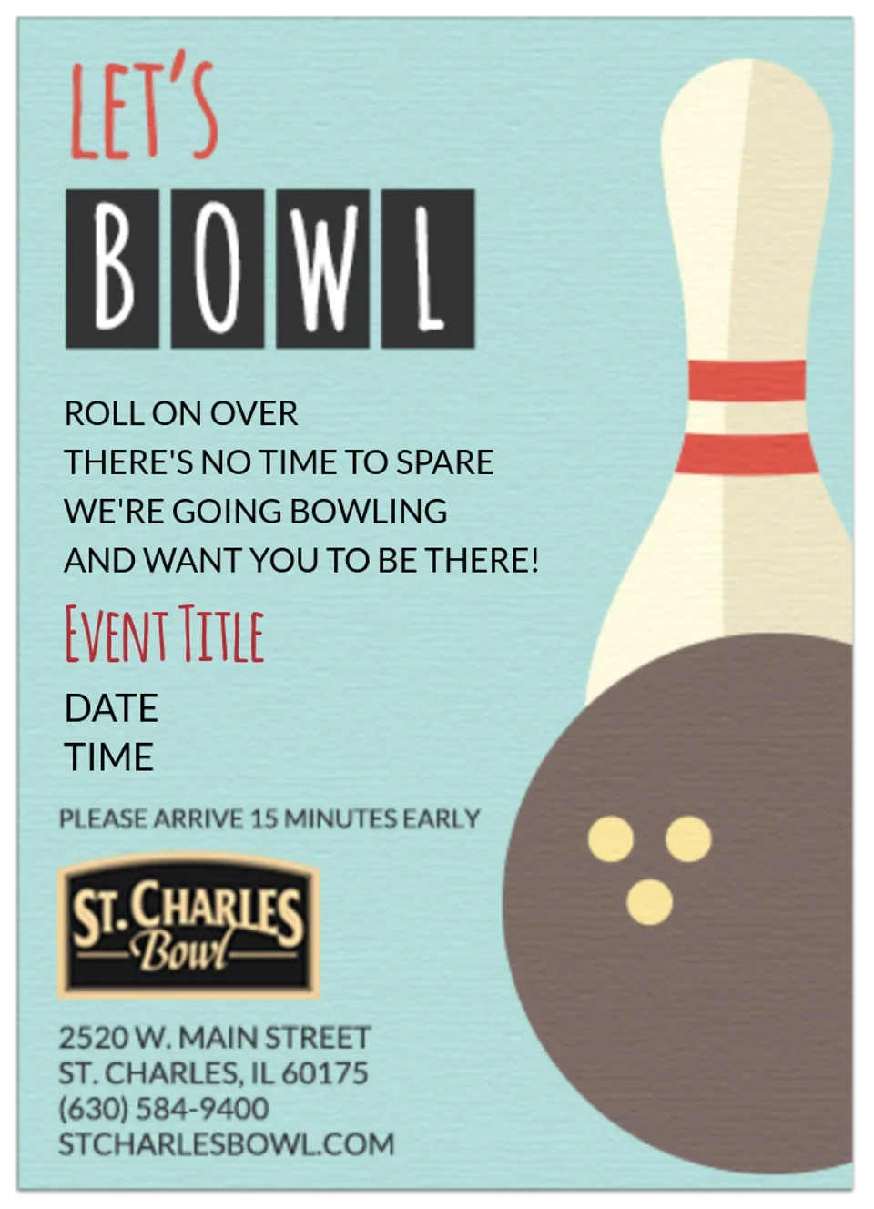 St. Charles Bowl | Classic Bowling card image