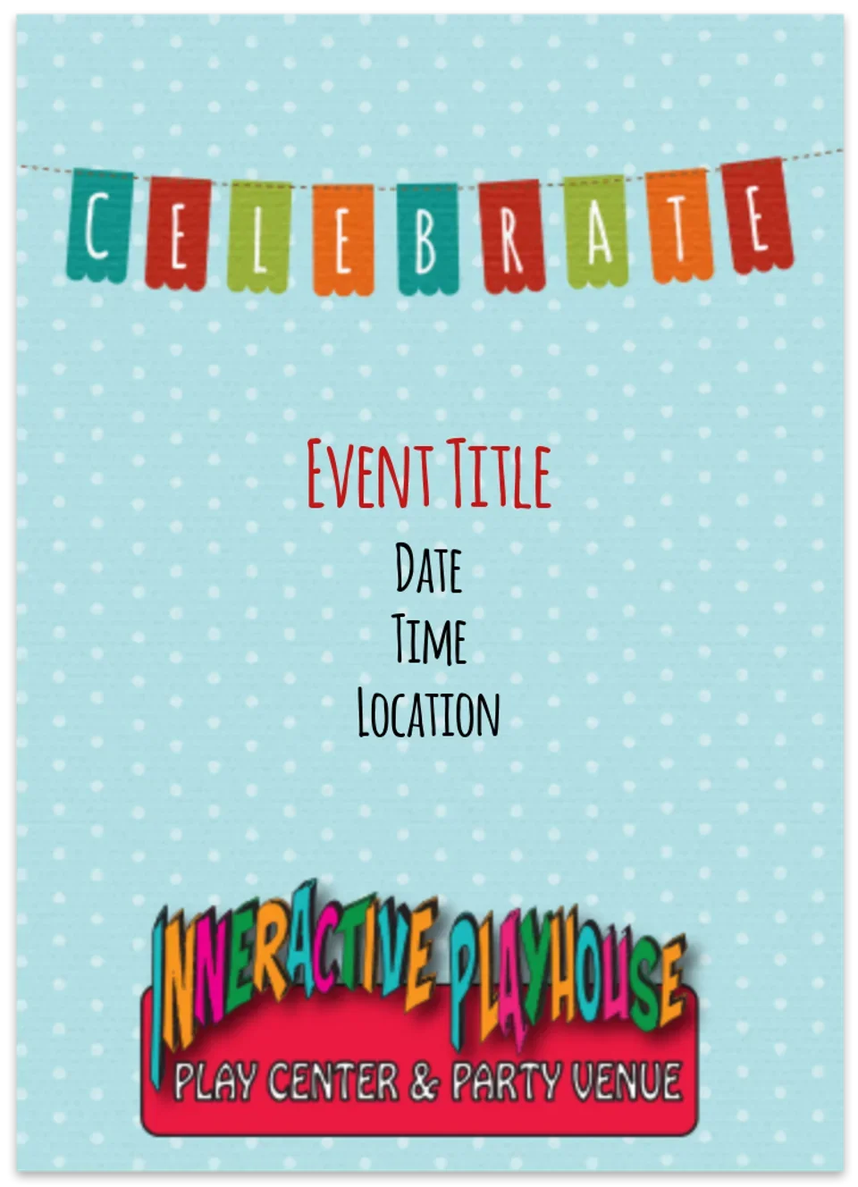 Inneractive Playhouse Birthday card image