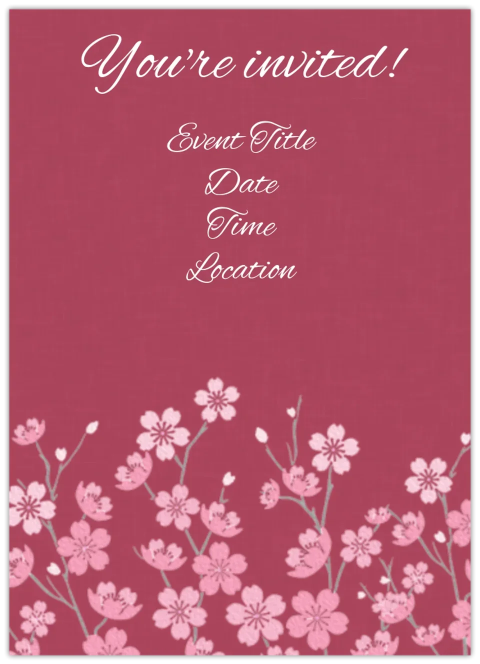 Wild Flowers card image