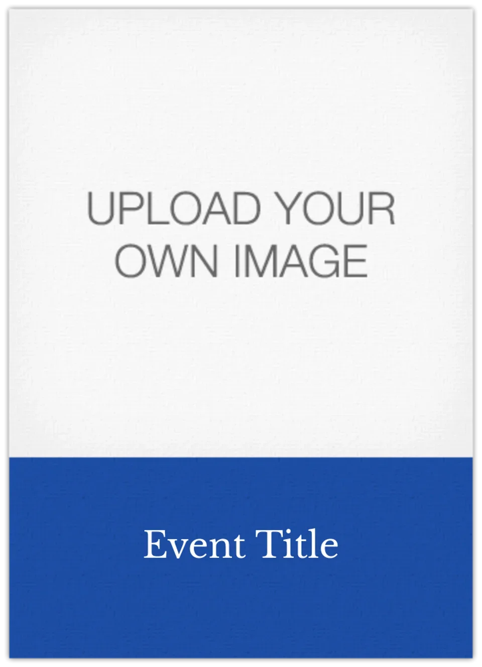 DIY - Blue Big Top card image