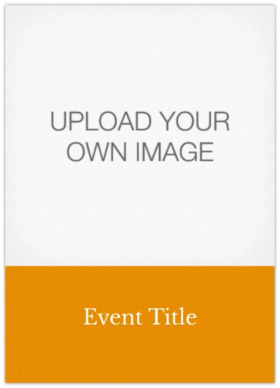 DIY - Orange Big Top card image