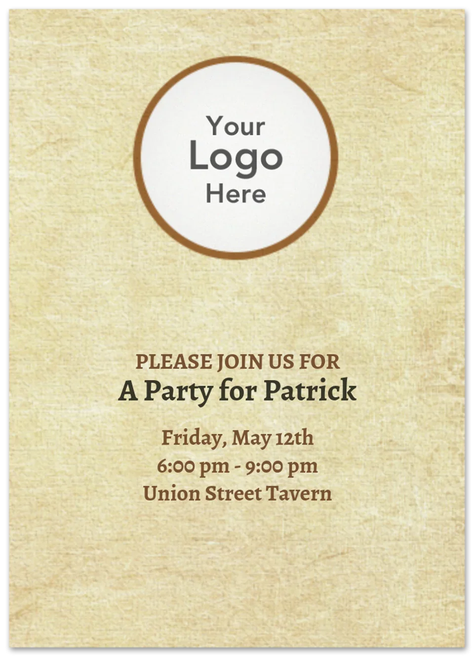 Paper Texture Photo card image