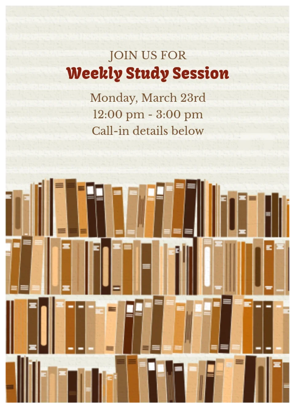 Bookshelves card image