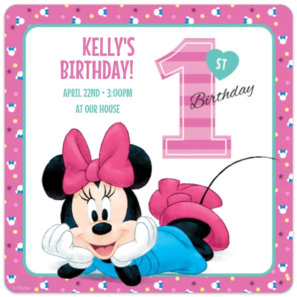 Minnie Mouse 1st card image