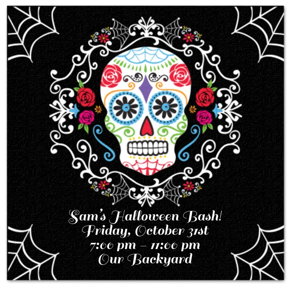 Day of the Dead Web card image