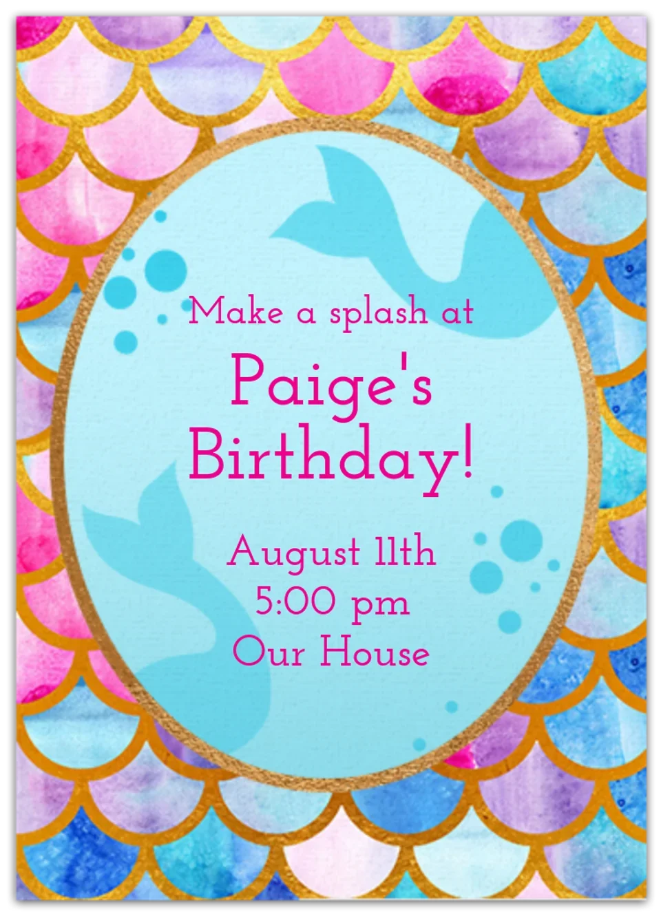 Mermaid Scales card image