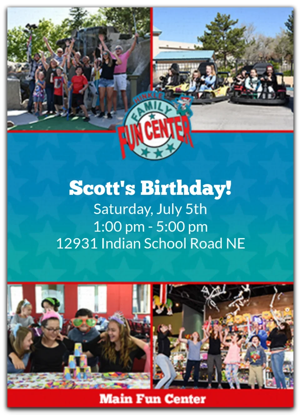 Hinkle Family Fun Center | Go Karts card image