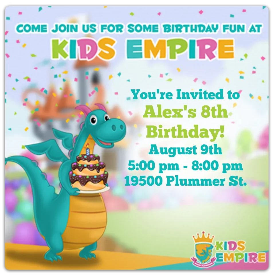 Kids Empire | Birthday Cake  card image