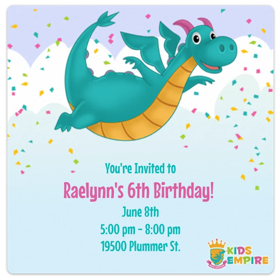 Kids Empire | Flying Dragon card image