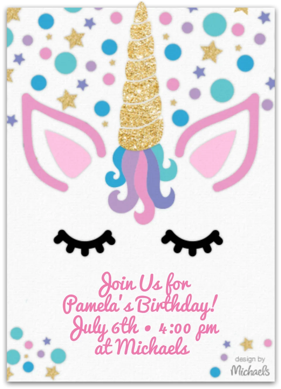 Michaels | Unicorn card image