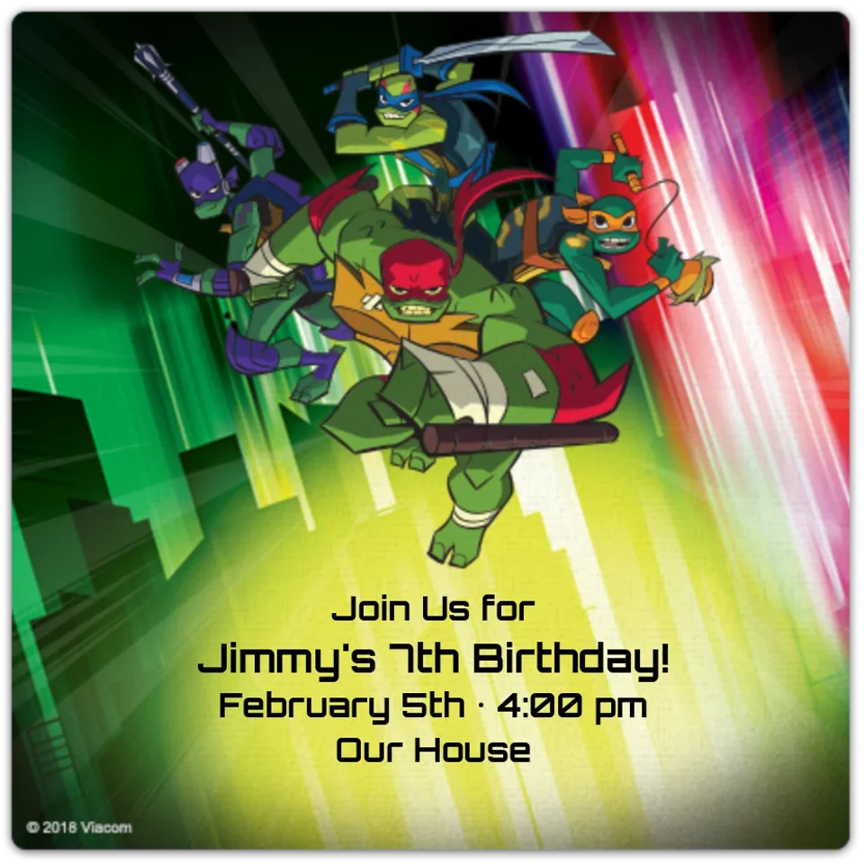 Rise of the TMNT | Glow card image