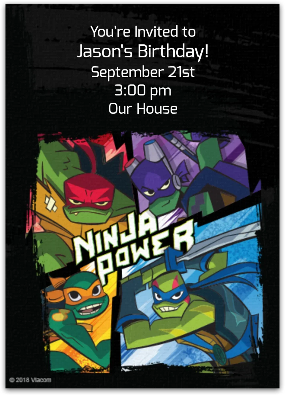 Rise of the TMNT | Ninja Power card image