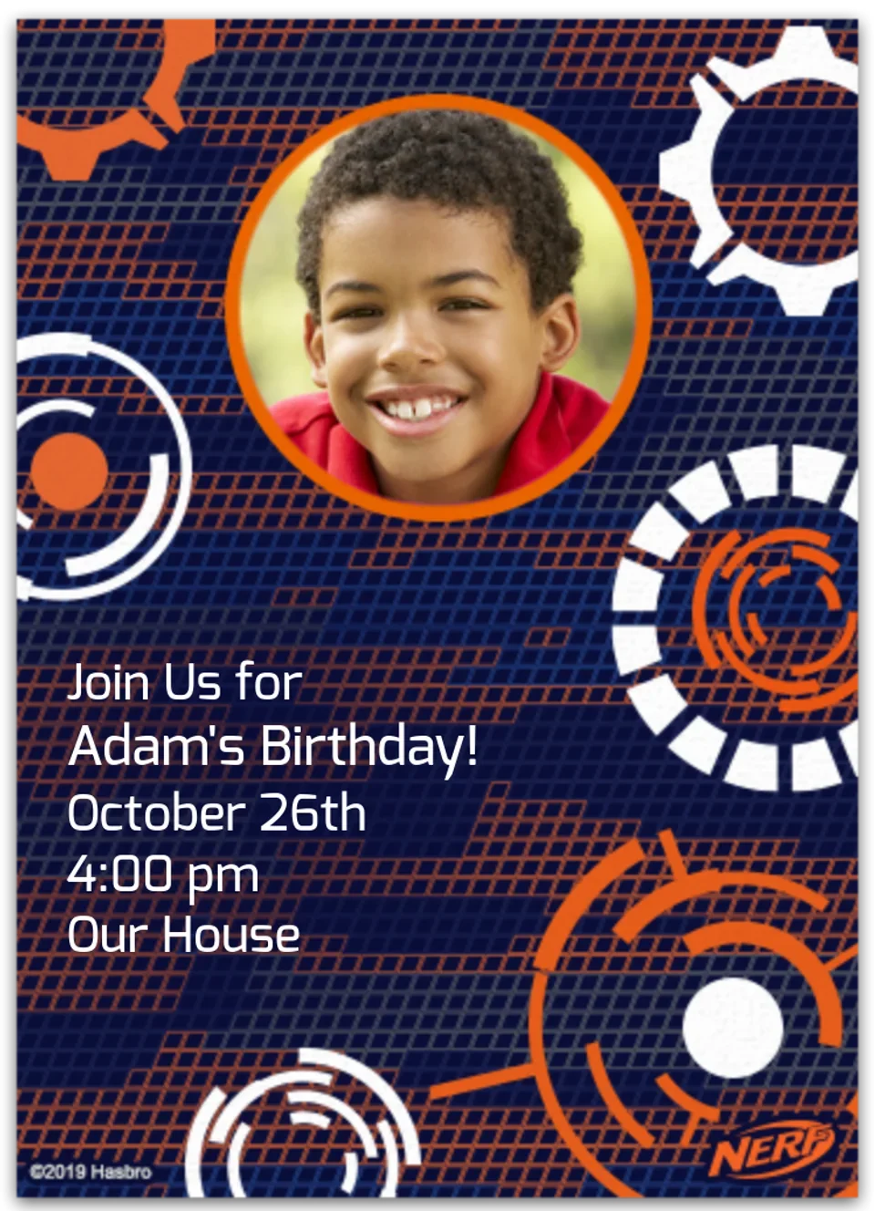 NERF Action Photo card image