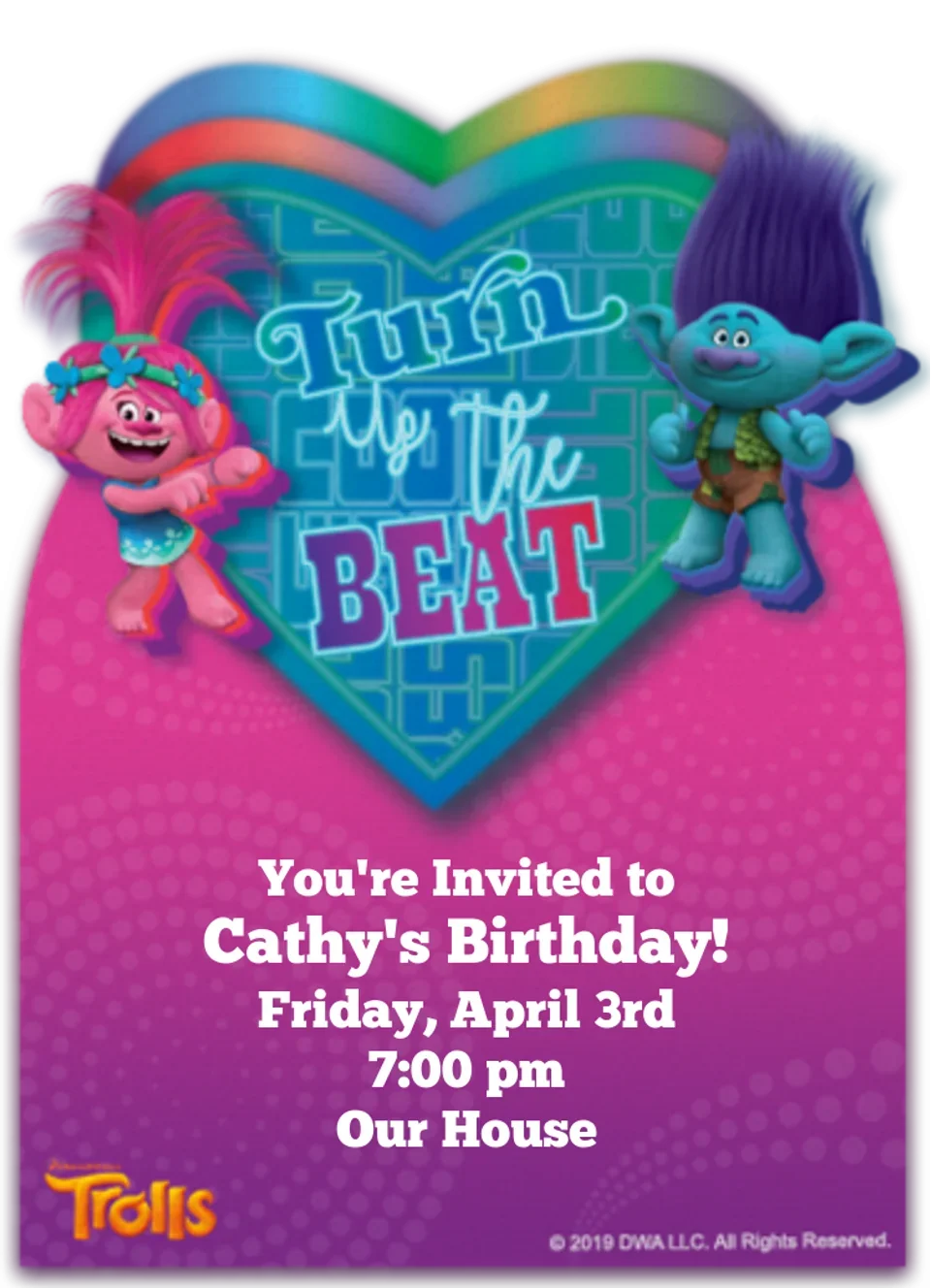 Trolls | Turn Up the Beat card image