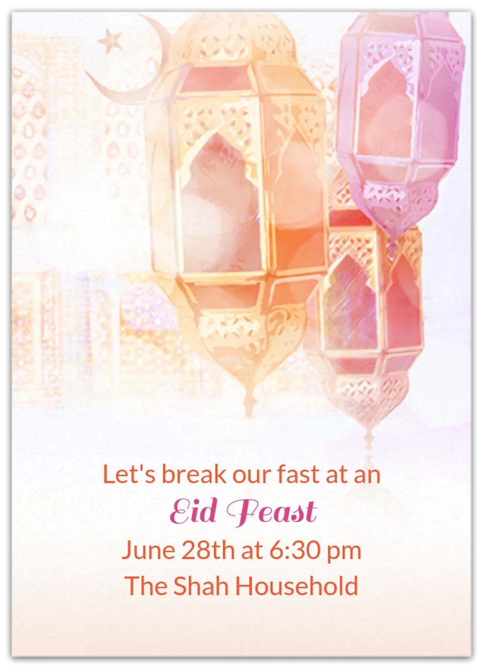 Ramadan Lanterns card image