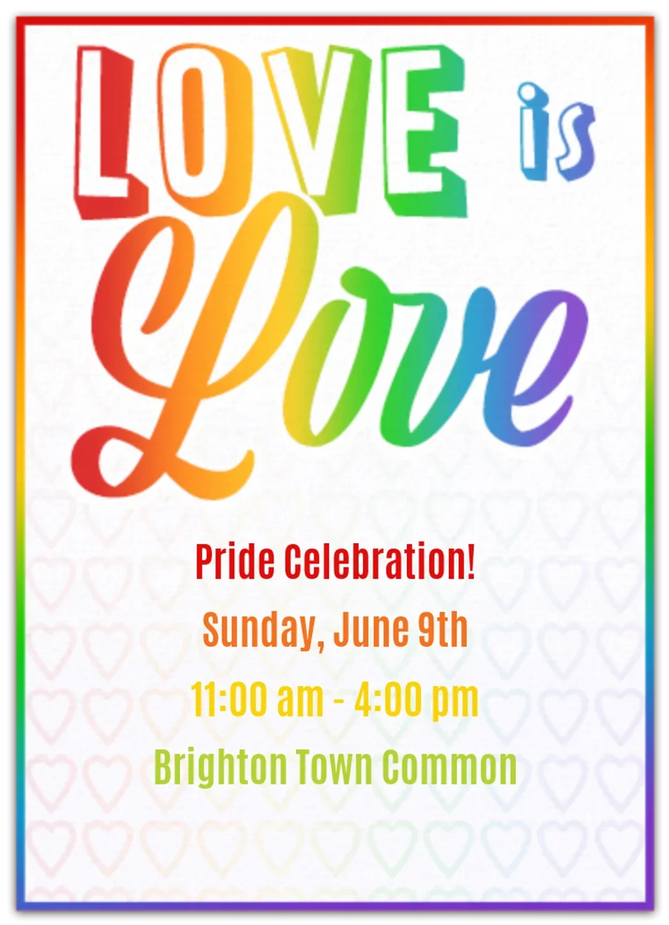 Love is Love card image