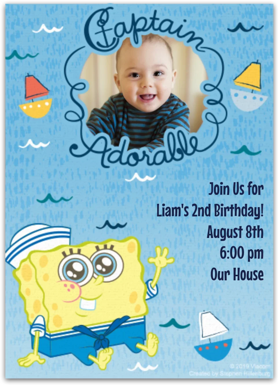 SpongeBob Captain Adorable card image