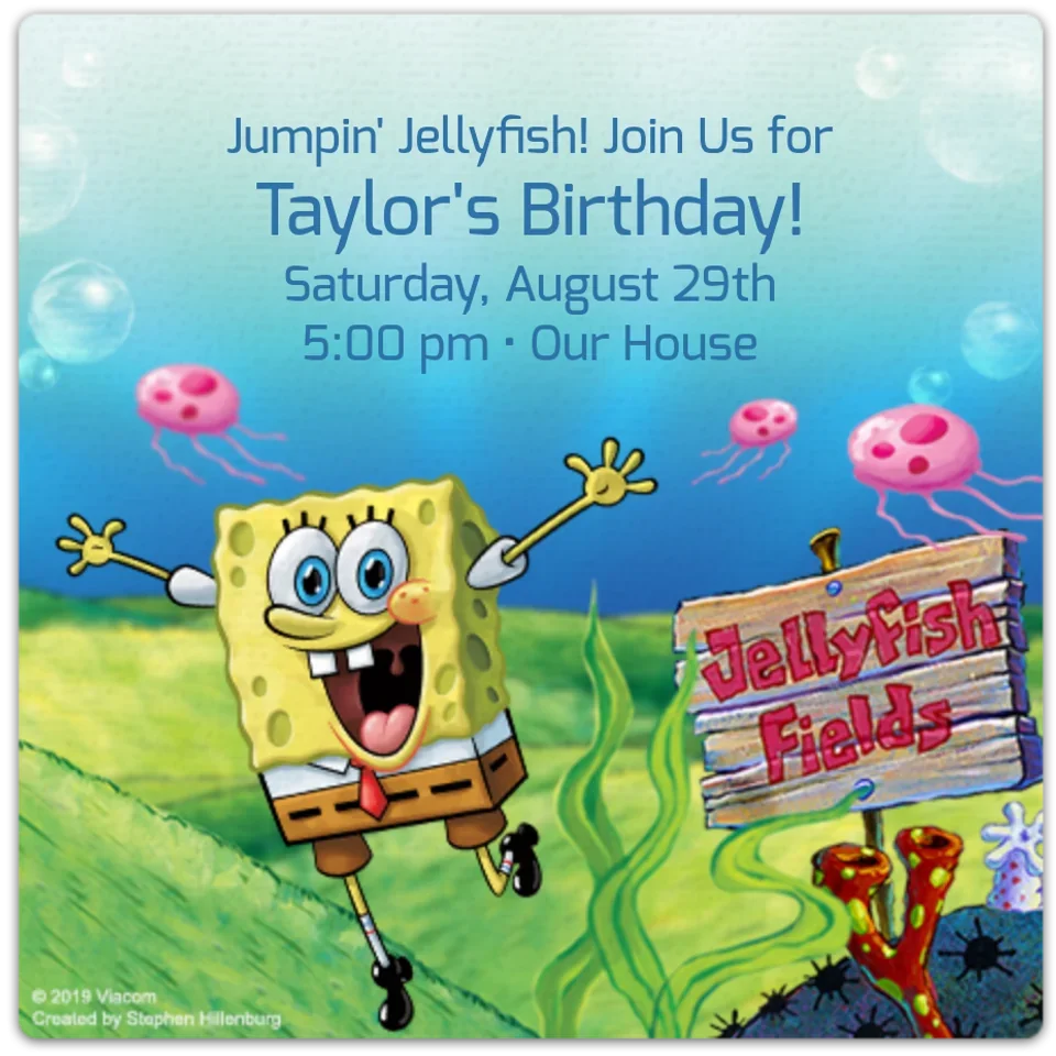 SpongeBob Jelly Fields card image