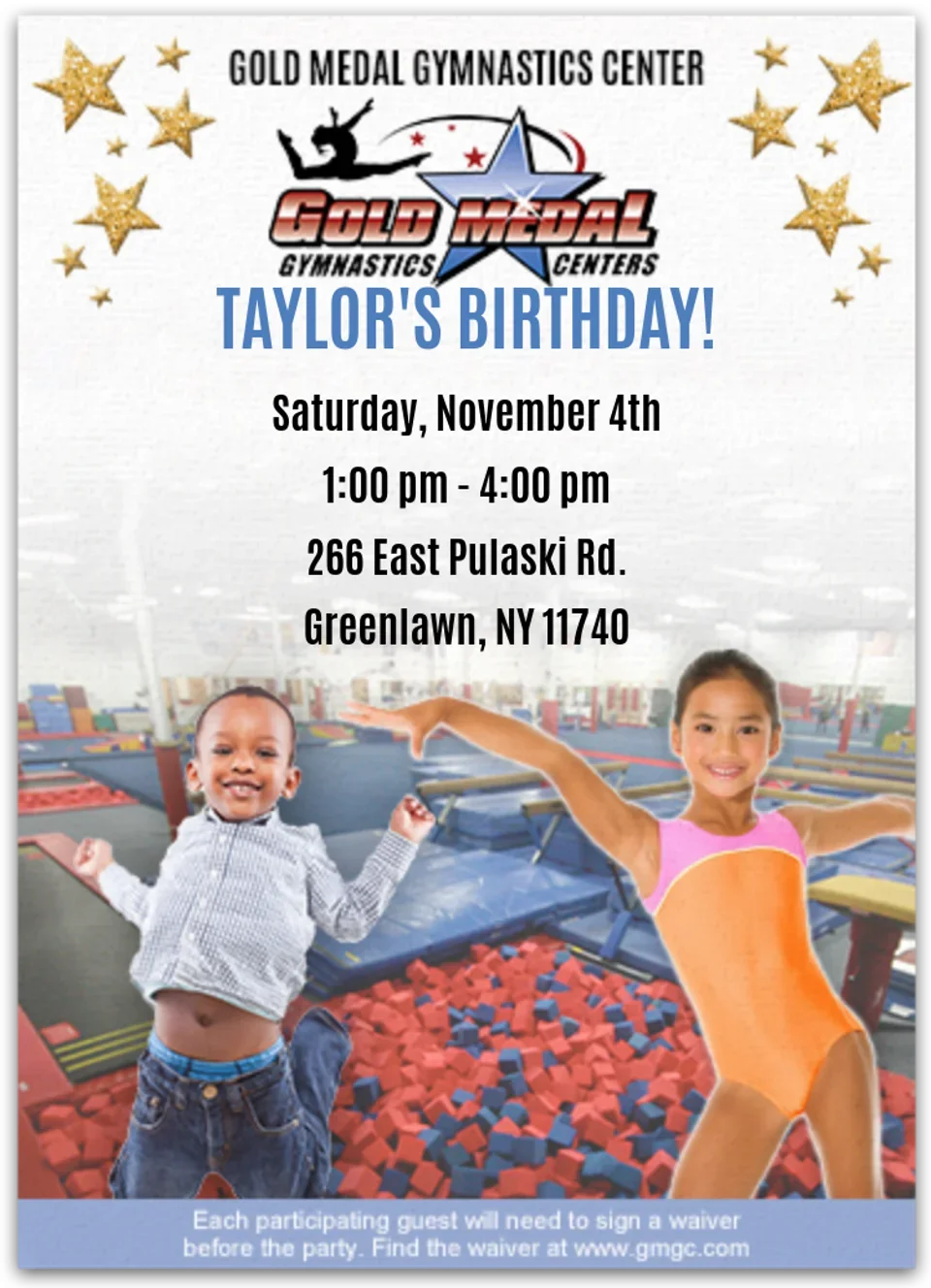 Gold Medal Gymnastics card image