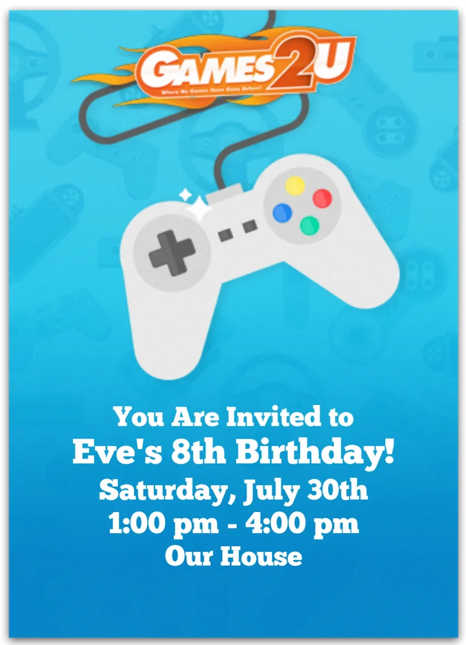 Games2U | Game Controller card image