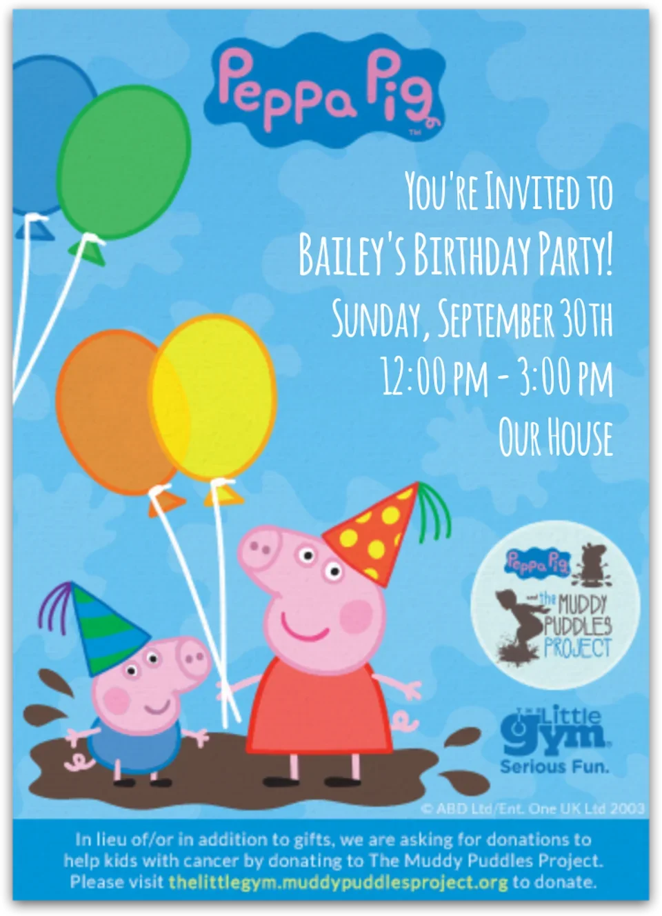 Peppa Pig | Muddy Puddles Project card image