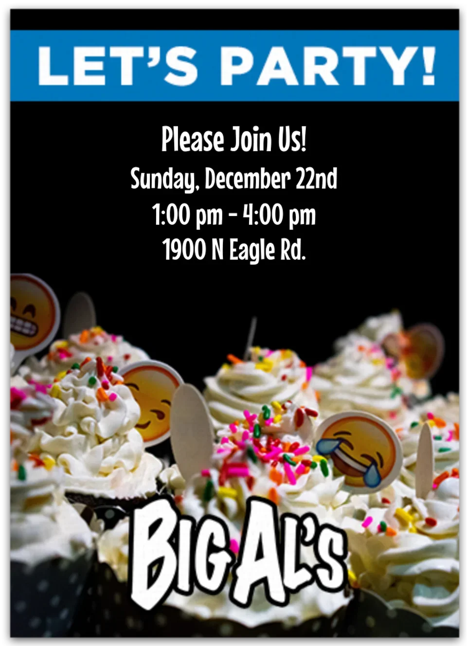 Big Al's | Cupcakes card image