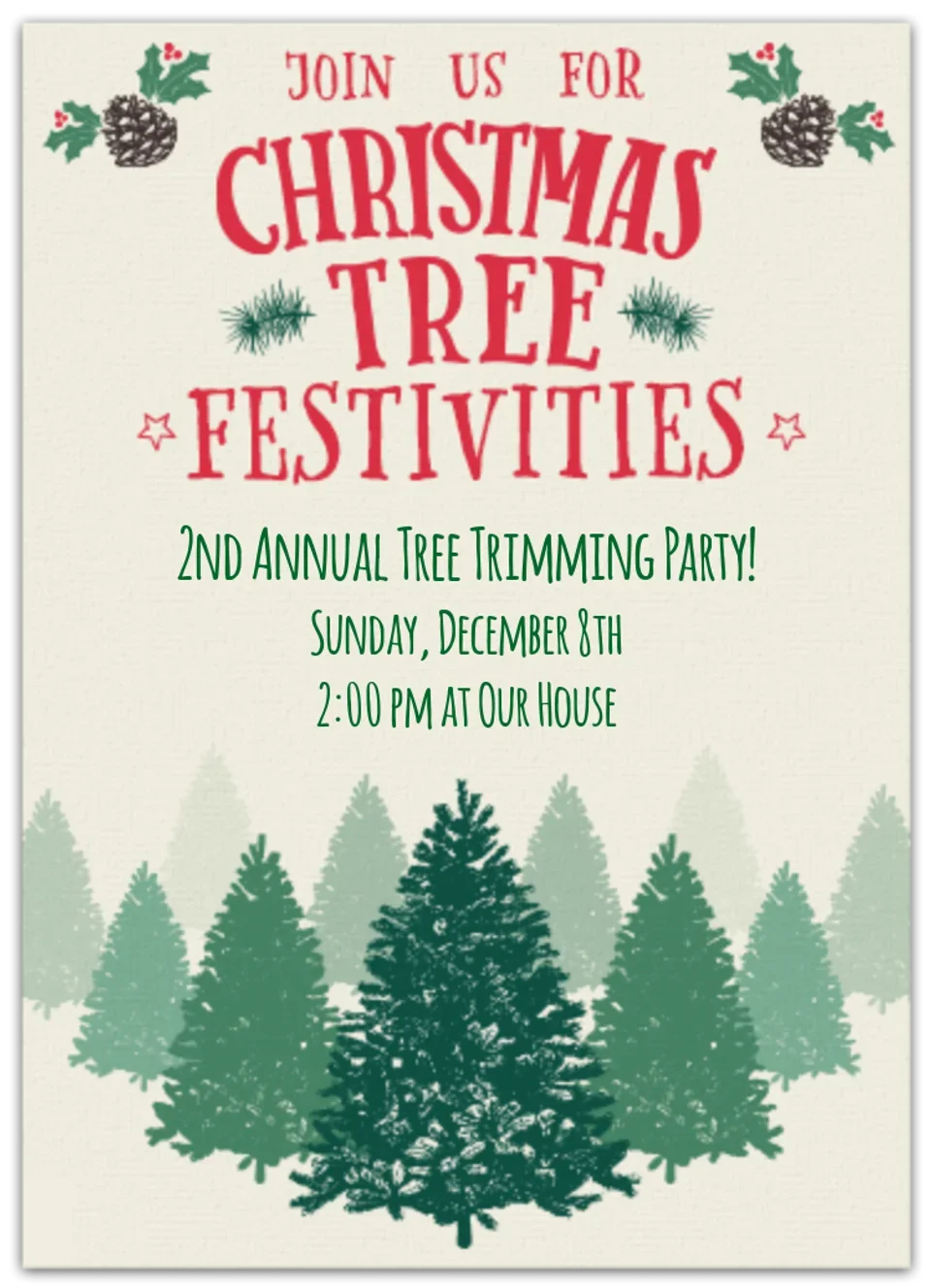 Dec 8 | National Christmas Tree Day card image