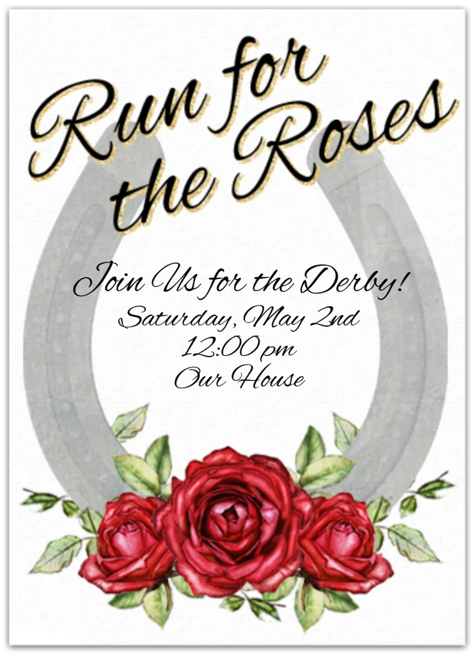 Run for the Roses card image