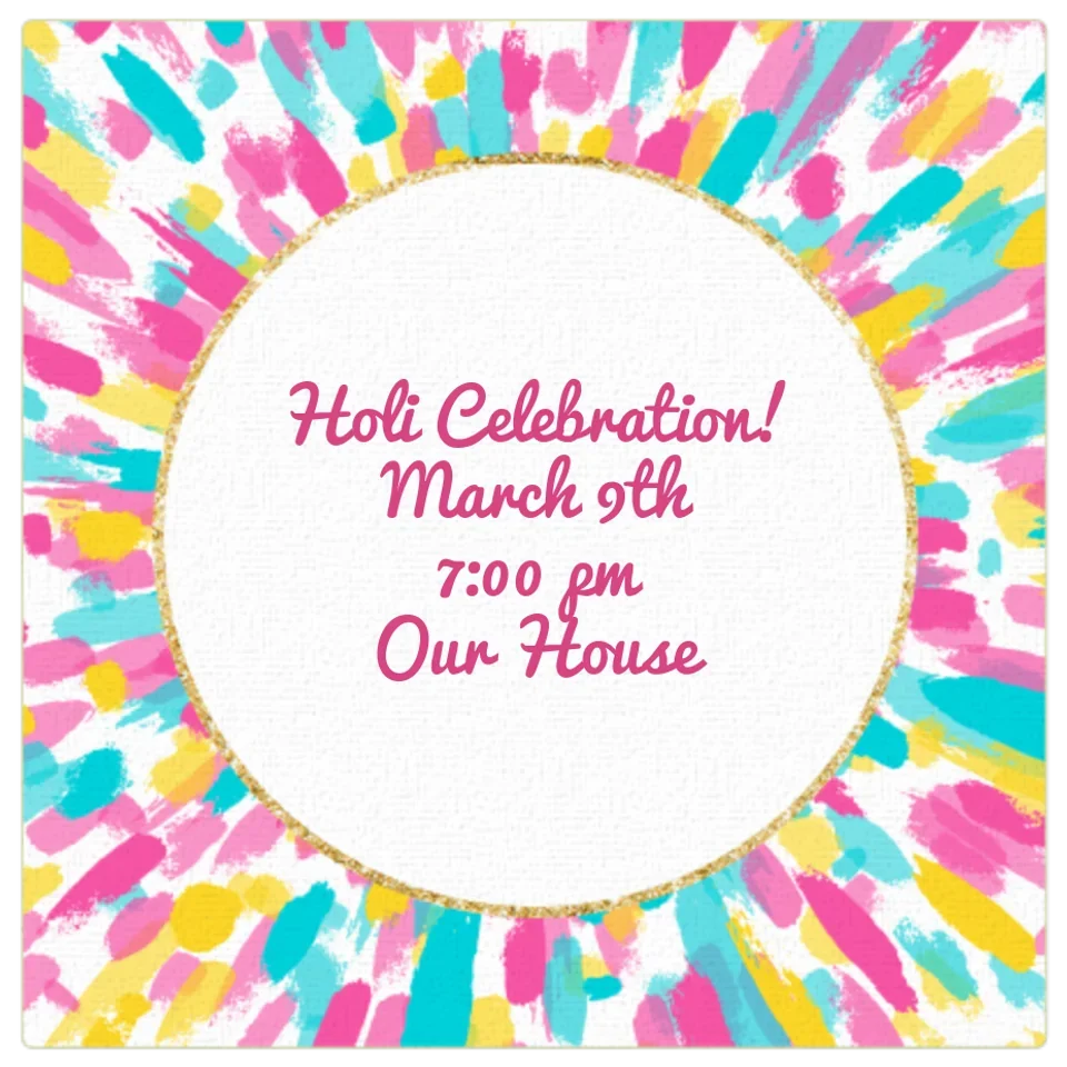 Holi Color Blast card image