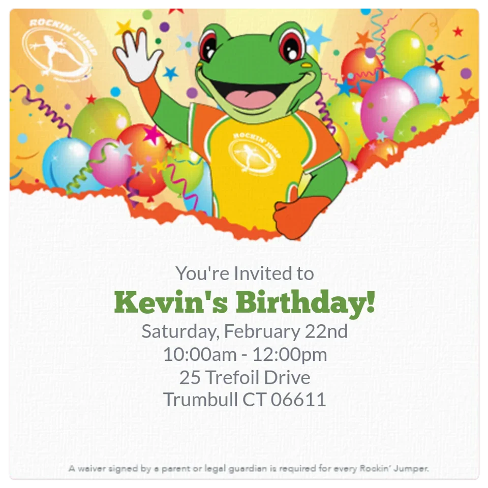 Rockin' Jump | Frog card image