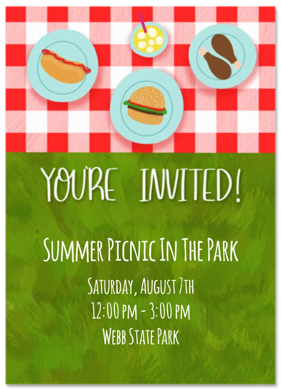 Summer Picnic card image