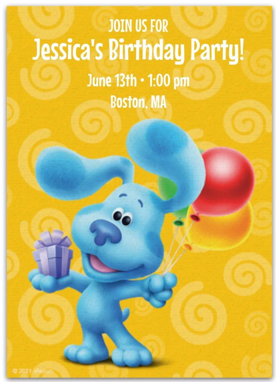 Blue's Clues & You | Birthday Party card image