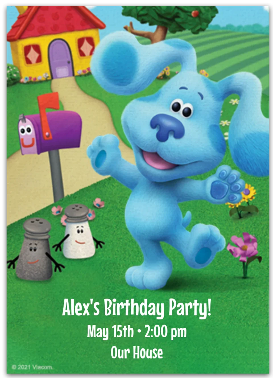 Blue's Clues & You | Blue card image
